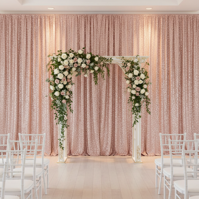 Indoor Ceremony Drape Curtains