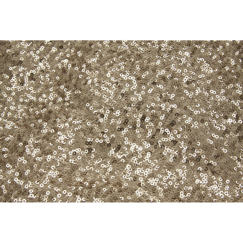 10 yards GLITZ Sequins Fabric Bolt - Champagne - CV Linens