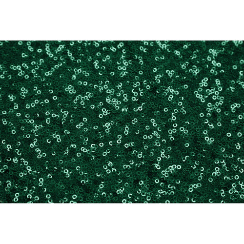 10 yards GLITZ Sequins Fabric Bolt - Emerald Green - CV Linens