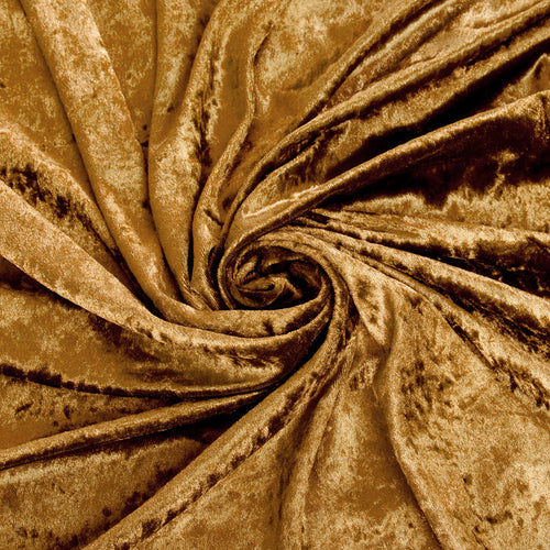 10 yards Velvet Fabric Roll - Mustard Gold - CV Linens