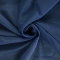10 yards x 118" Flame Retardant (FR) Voile Sheer Fabric Roll/Bolt - Navy Blue - CV Linens