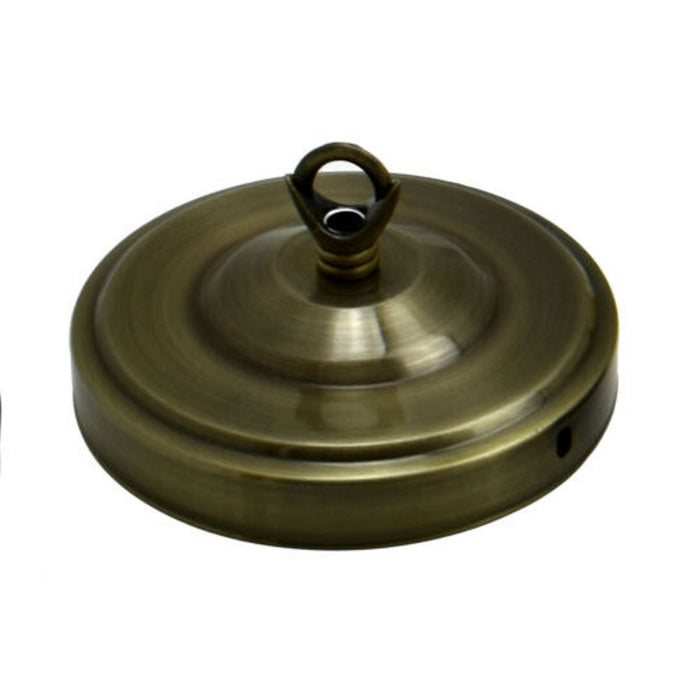 108mm Diameter Green Brass Color Ceiling Rose Hook Plate Light Fitting Chandelier - Shop for LED lights - Transformers - Lampshades - Holders | LEDSone UK