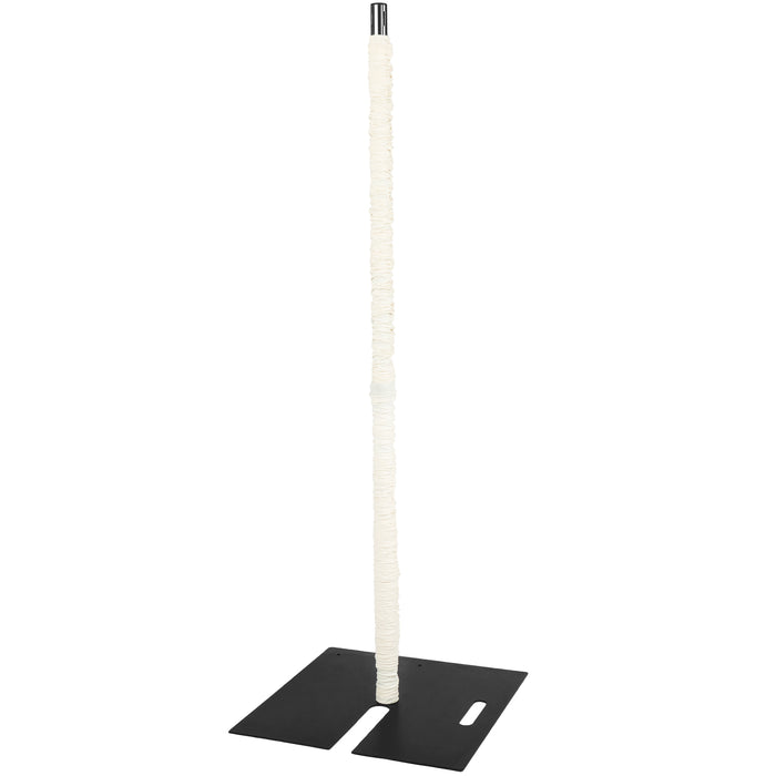 10ft Spandex Upright Pole Cover - Ivory - CV Linens
