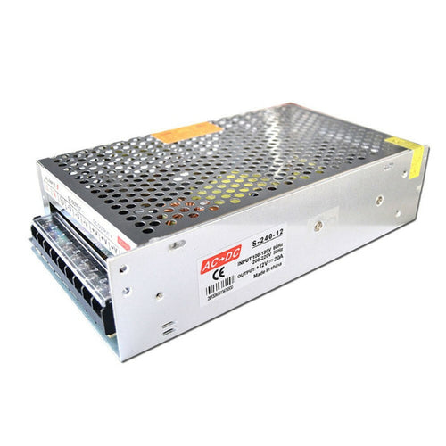 12V 240W LED Transformer 20A AC to DC Switching Power Supply~3336
