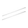 2 pc Crossbar support (drape support) rod 8ft to 14ft - CV Linens
