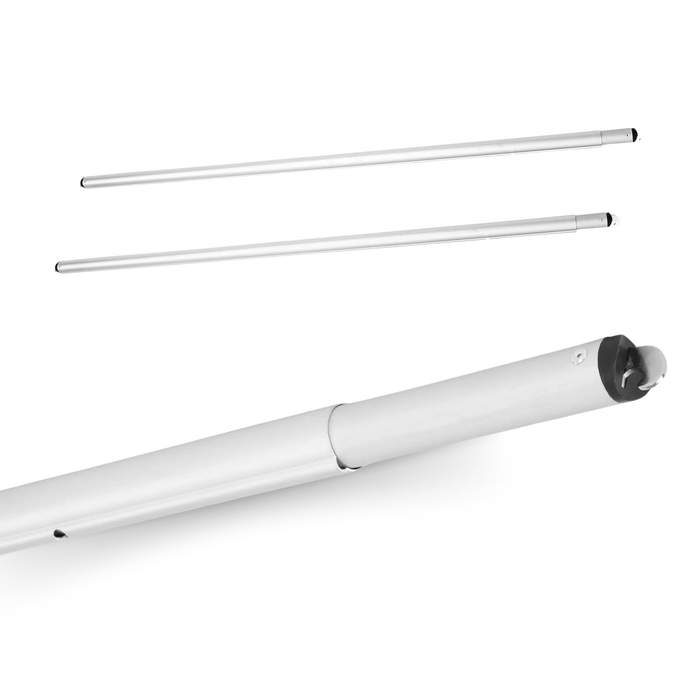 2 pc Crossbar support (drape support) rod 8ft to 14ft - CV Linens