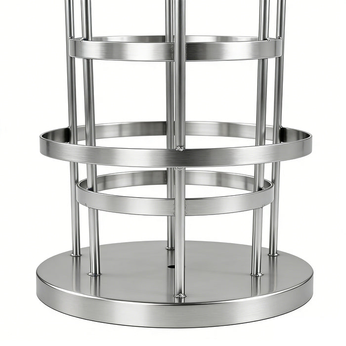 2pcs/set Modern Silver Spiral Table Centerpiece base