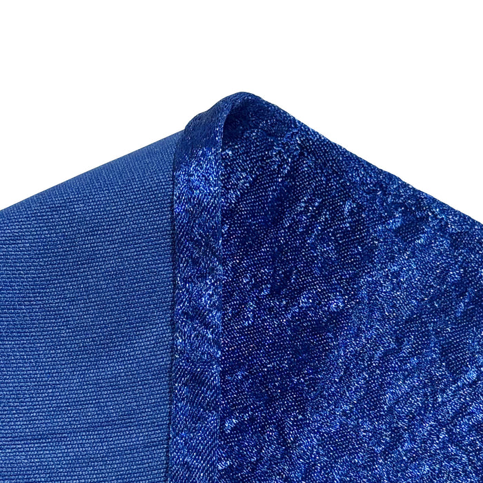 5 pcs/pk Crinkle Shimmer Napkin 20"x20" Royal Blue hemmed finish