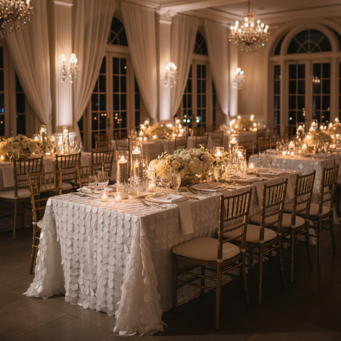 Indoor Wedding Reception Night