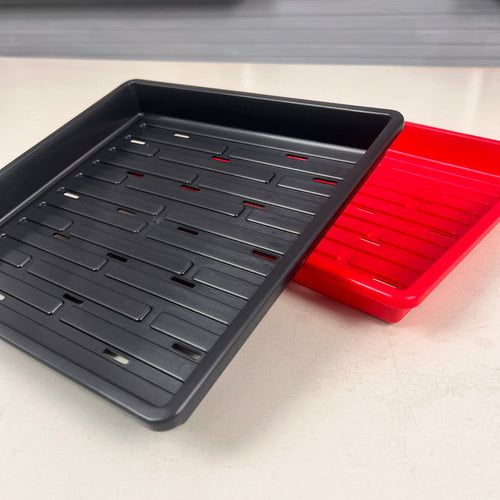 1010 Shallow Microgreen Tray with holes