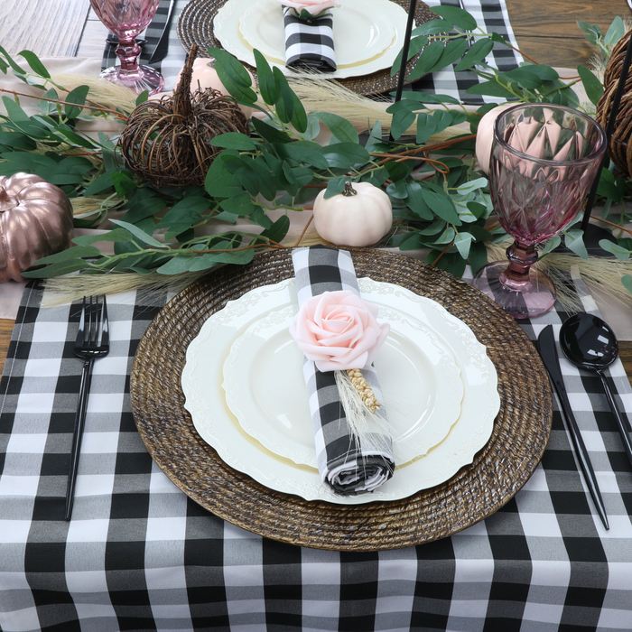Artificial DIY Foam Rose Stems (50 pcs) - Blush/Rose Gold