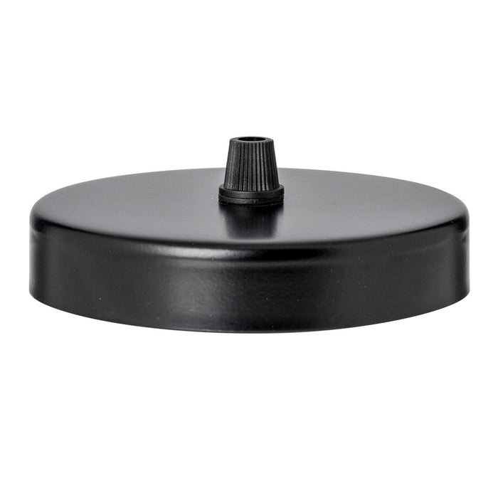 Black Single Point Drop Vintage Ceiling Rose~3095