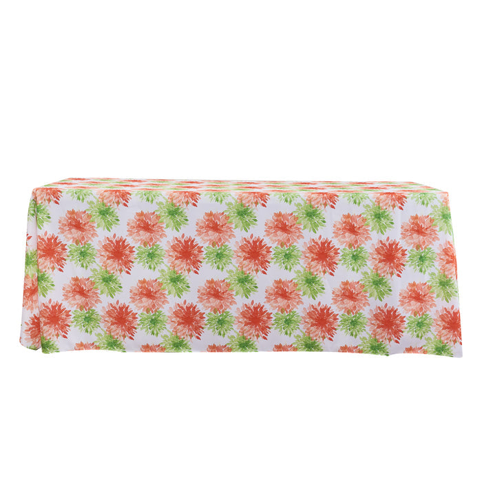Blooming Mums 90"x156" Rectangular Tablecloth