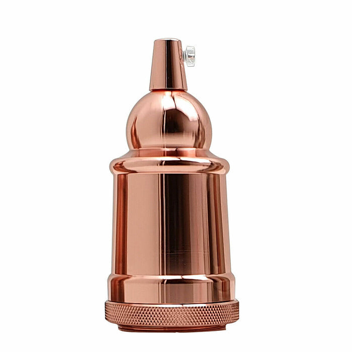 Bubble Holder Rose Gold E27 ES Screw Light Bulb Holder~2722