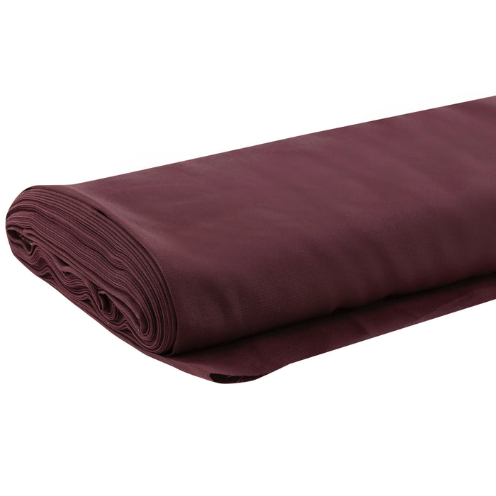 Chiffon Fabric Bolt 58" x 10 yards - Burgundy - CV Linens
