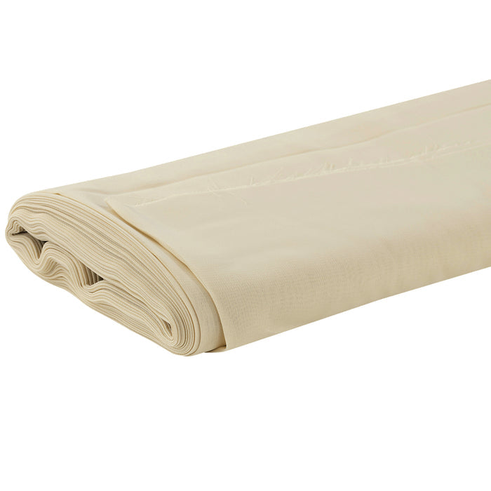 Chiffon Fabric Bolt 58" x 10 yards - Champagne - CV Linens