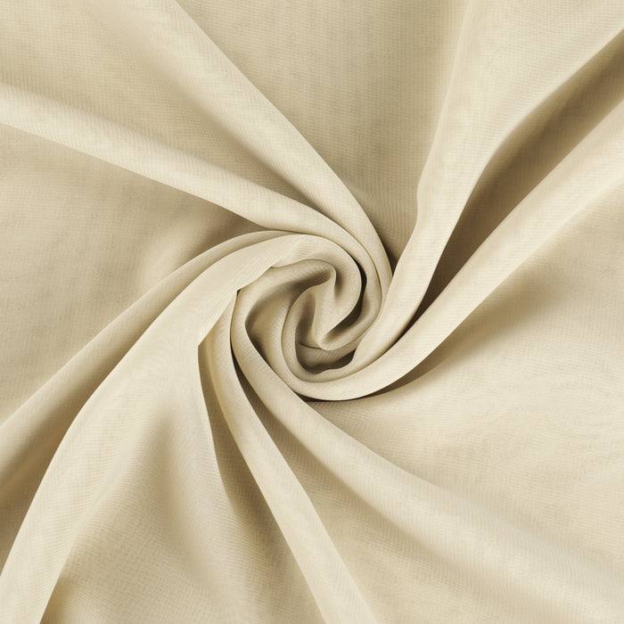 Chiffon Fabric Bolt 58" x 10 yards - Champagne - CV Linens