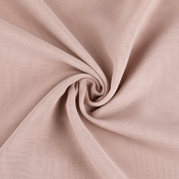 Chiffon Fabric Bolt 58" x 10 yards - Dusty Rose/Mauve - CV Linens