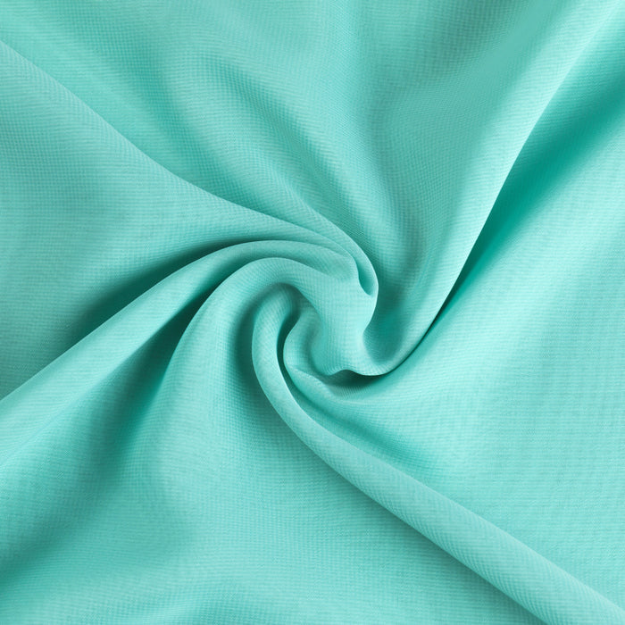 Chiffon Fabric Bolt 58" x 10 yards - Turquoise - CV Linens