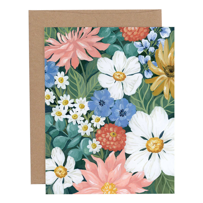 Cottage Floral Everyday Greeting Card