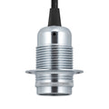 E27 Chrome Vintage Threaded Industrial Lamp Holder~2969