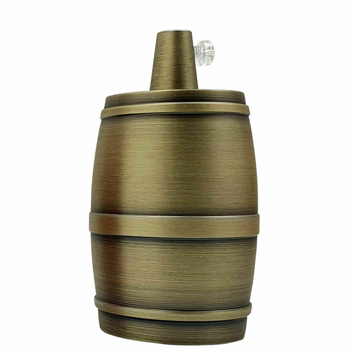 E27 Yellow Brass Vintage Barrel Metal Lamp Holder~2718
