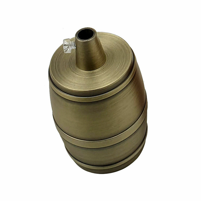 E27 Yellow Brass Vintage Barrel Metal Lamp Holder~2718