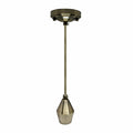 Green Brass E27 Braided Ceiling Pendant Light~3132 - LEDSone UK Ltd