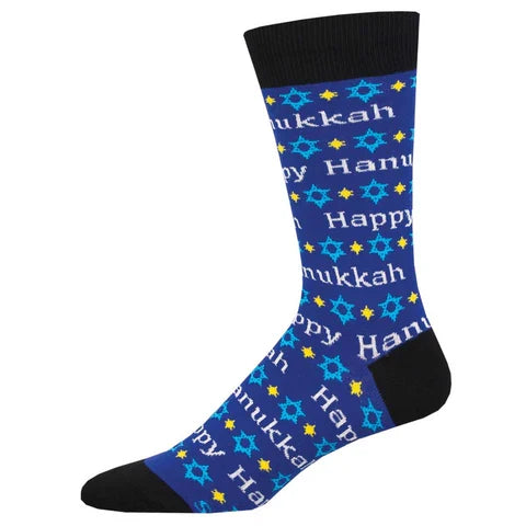 Happy Hanukkah Socks