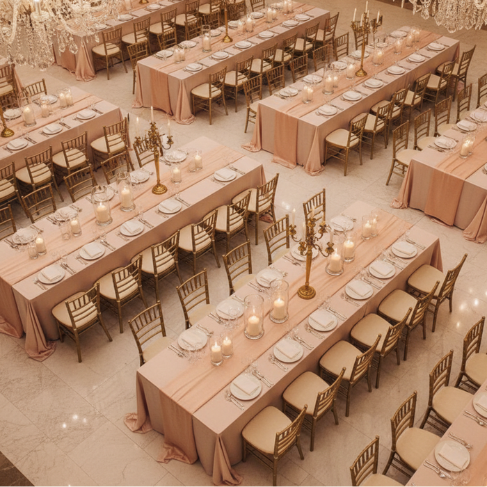 Indoor Corporate Gala Birds Eye