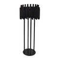 Luxe Drum Table Centerpiece Stand - Black