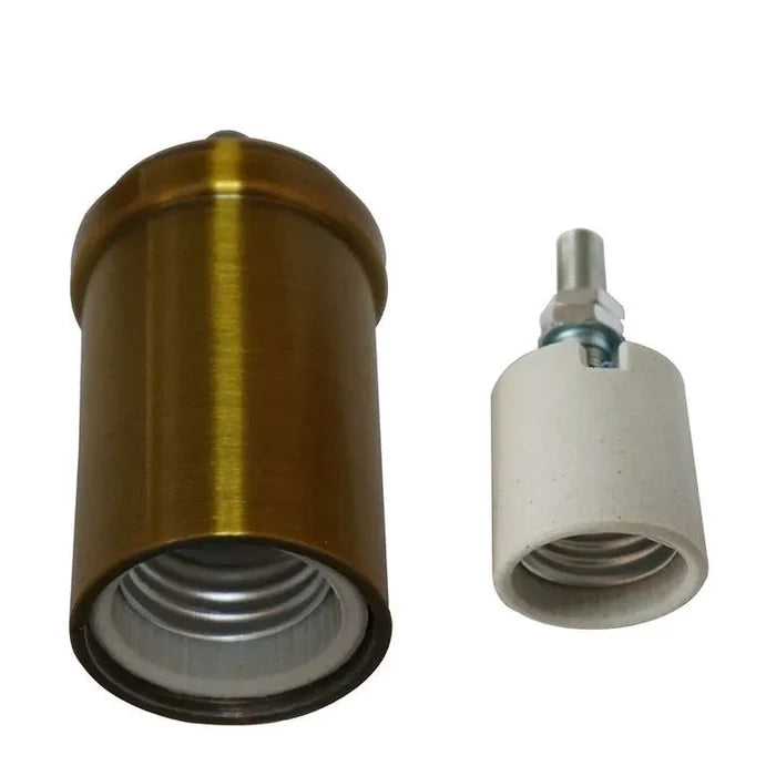 Metal E27 Pendant lamp, Table lamp Bulb Holder~2739