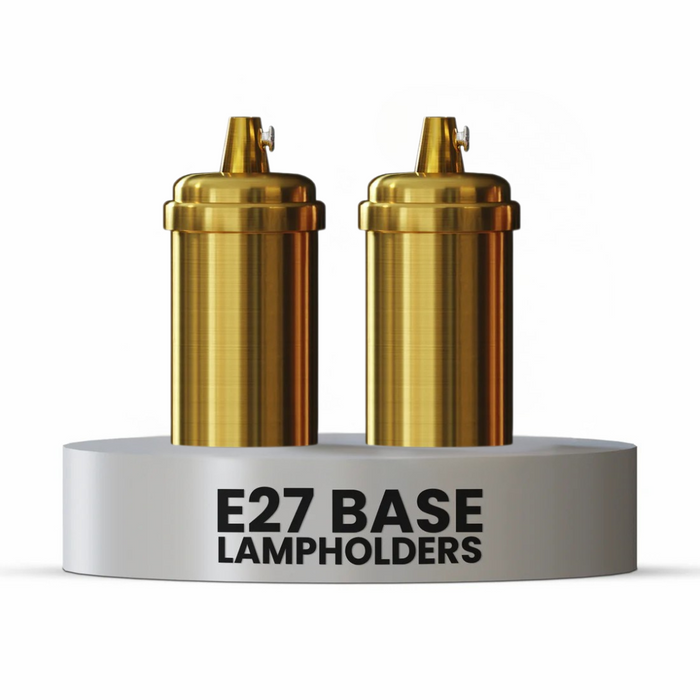 Metal E27 Pendant lamp, Table lamp Bulb Holder~2739