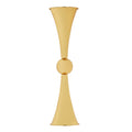 Metallic Reversible Riser Flower Centerpiece Vase 28" Tall - Gold - CV Linens