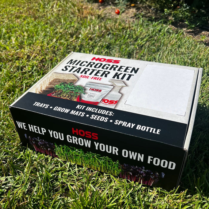 Hoss Microgreen Starter Kit Box
