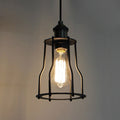 Modern-style pendant lamp with filament bulb