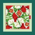 NYBG Floral Silk Scarf