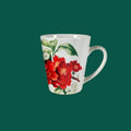 NYBG Holiday Floral Latte Mug