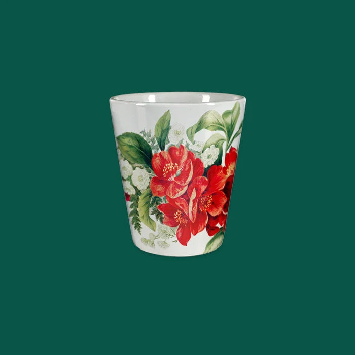 NYBG Holiday Floral Latte Mug