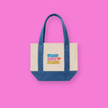 NYBG Peace Love Plants Mini Shopping Tote