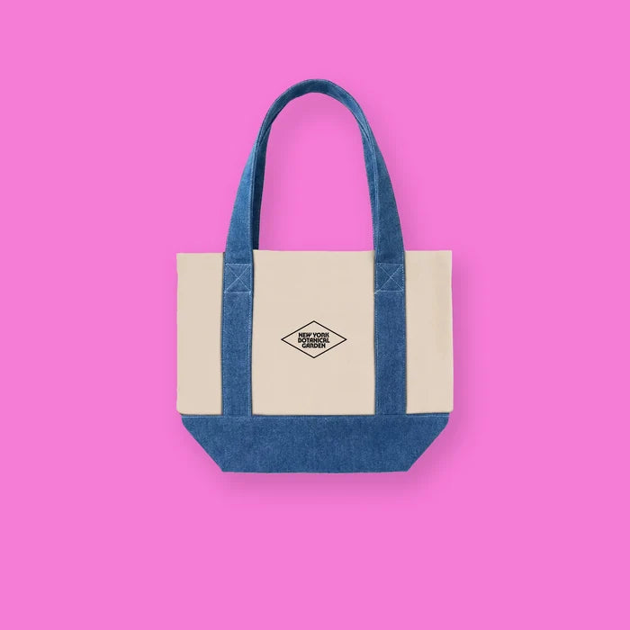 NYBG Peace Love Plants Mini Shopping Tote
