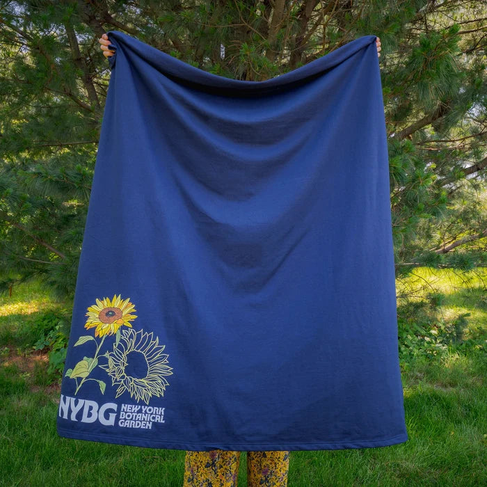 NYBG Sunflower Blanket