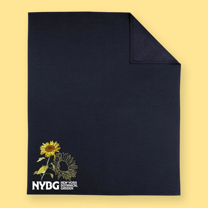 NYBG Sunflower Blanket