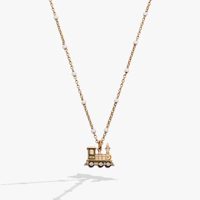 NYBG x Alex & Ani Holiday Train Show Pendant