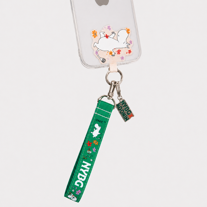 NYBG x Pintrill Moomin Phone Case Clip & Wriststrap