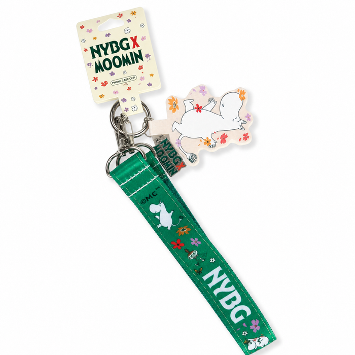 NYBG x Pintrill Moomin Phone Case Clip & Wriststrap
