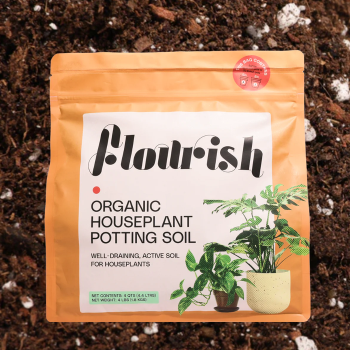 Organic Houseplant Potting Soil | Flourish