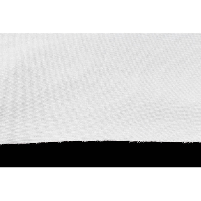 Poly Premier Fire Retardant (FR) 12ft H x 60" W drape/backdrop - White - CV Linens