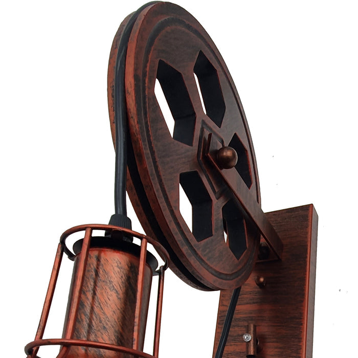 Vintage Pulley Light