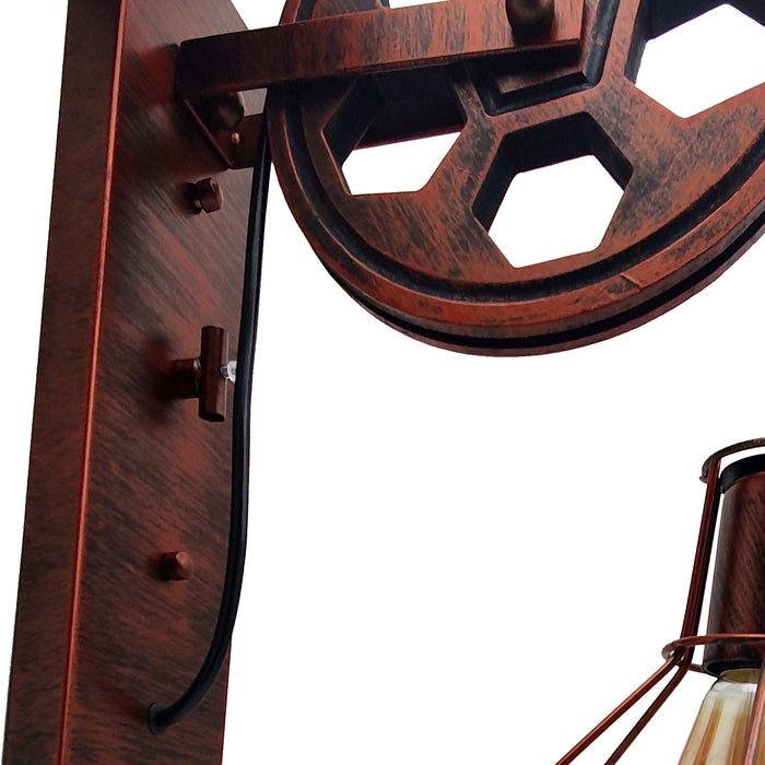 Vintage Pulley Light